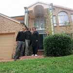 Vor dem Haus in einem hübschen Quartier in Ringwood bei Melbourne